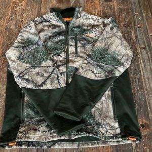 Habit Full Zip Camouflage Jacket